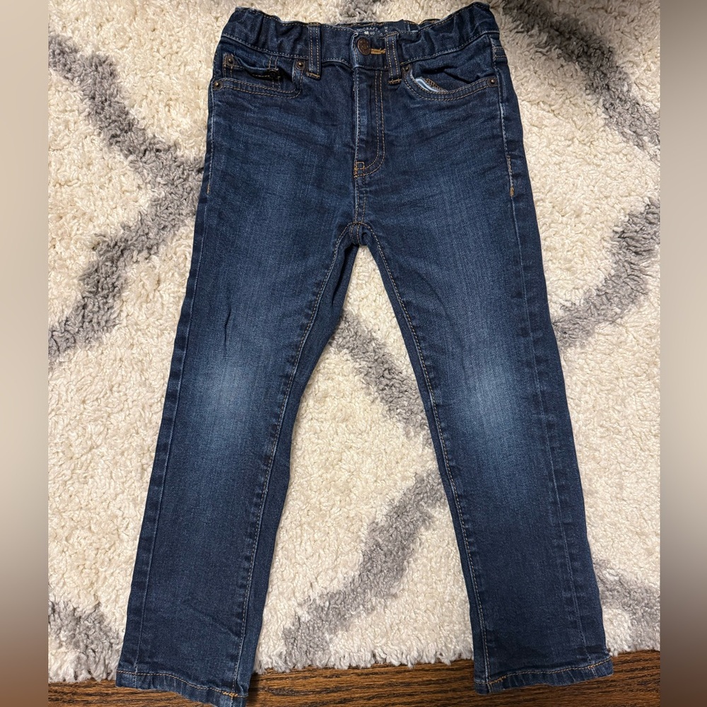 Lucky Brand Authentic Skinny Jeans - Deep Indigo Boys size 4/5